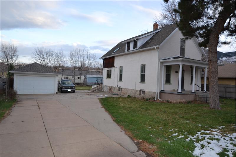 Driveway showing garage and RV parking