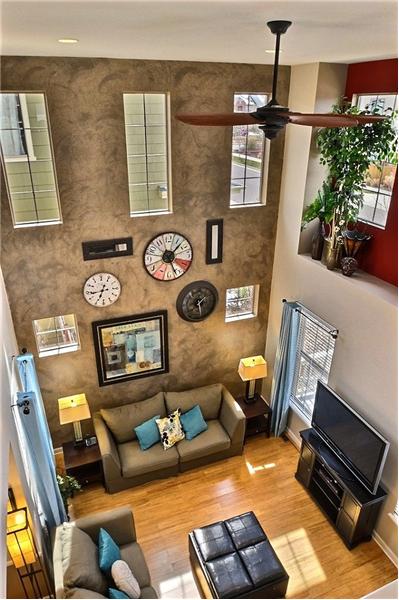 View of Great Room from Loft