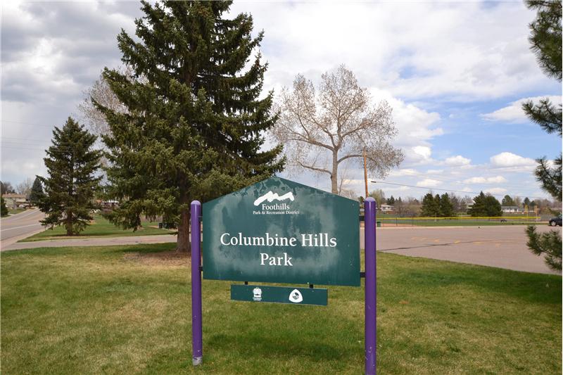 Columbine Hills Park 1/2 Block Away
