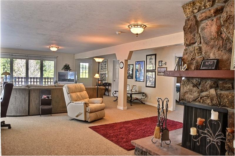 Family Room with Fireplace