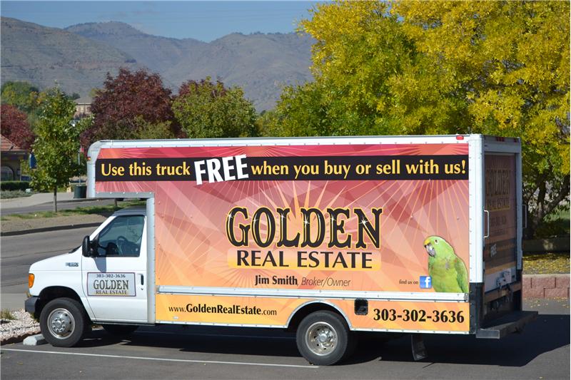 Buyer Gets Free Use of This Truck - And Free Moving Boxes, Too!