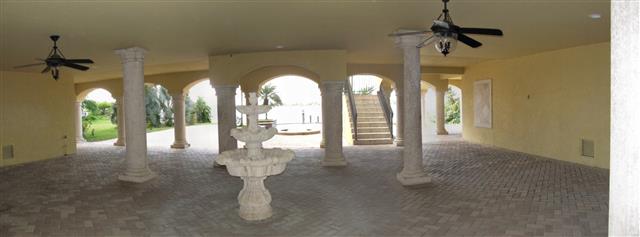 Loggia opens to Pool and Spa