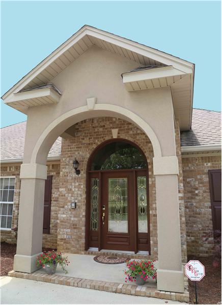 Lovely arched entry