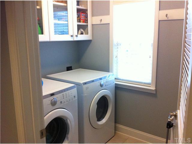 324 New Milford Road, Cary NC - Twin Lakes Upgrades Laundry Room