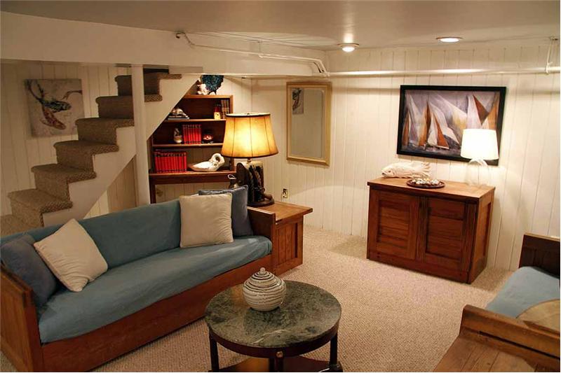 Rec Room in Finished Basement