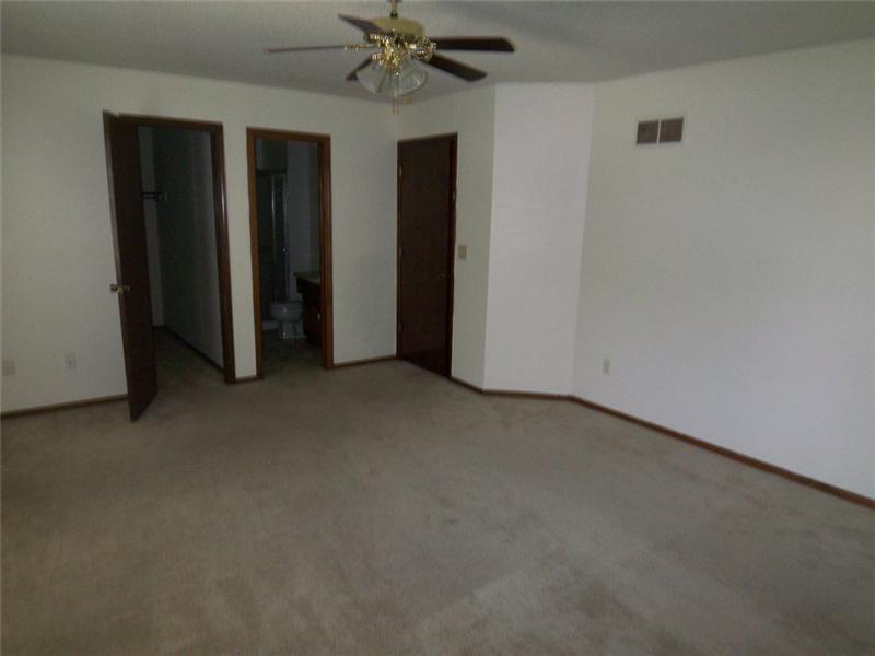 Large Master Bedroom with Master Bath and Walk In Closet