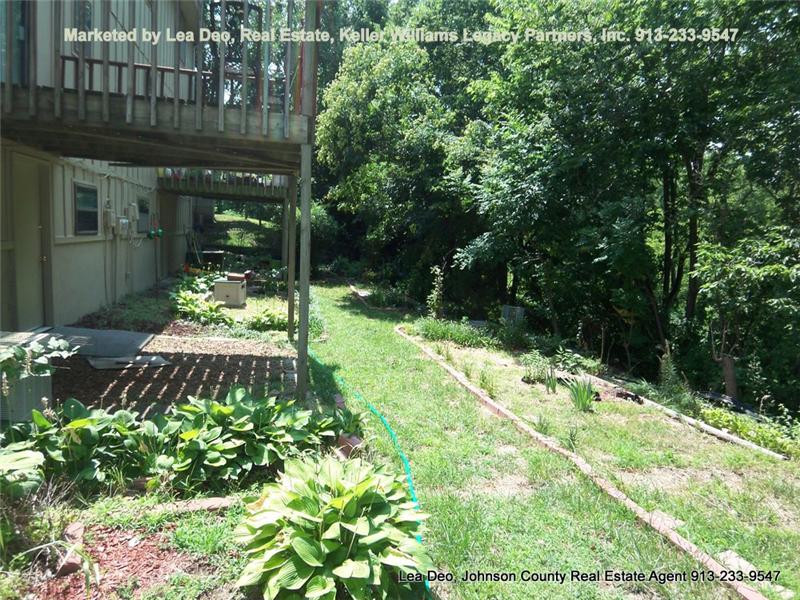 View of Back Yard in Lenexa Duplex