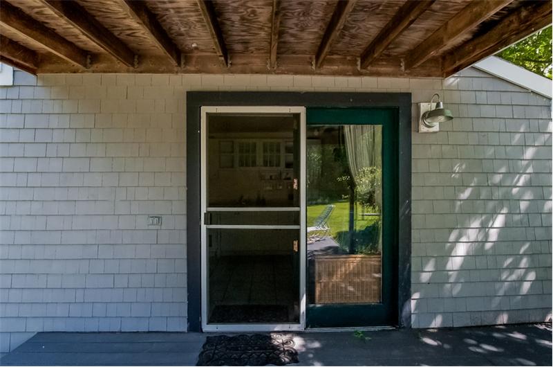 attached apartment entrance