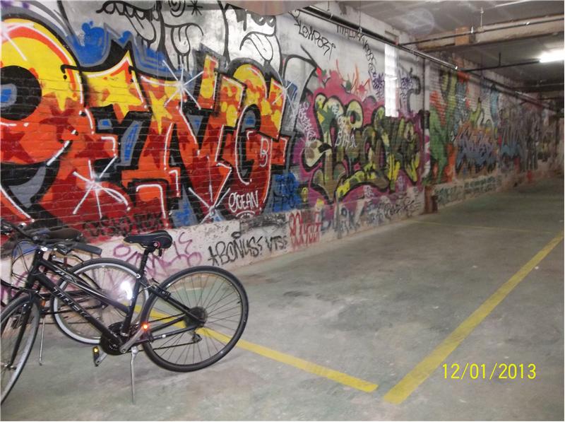 Bike Storage & Awesome Graffiti