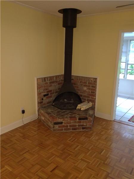Fireplace in Family Room