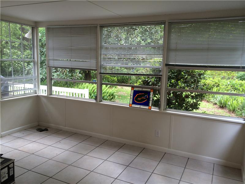 Sun Room is Under Heat & Cool