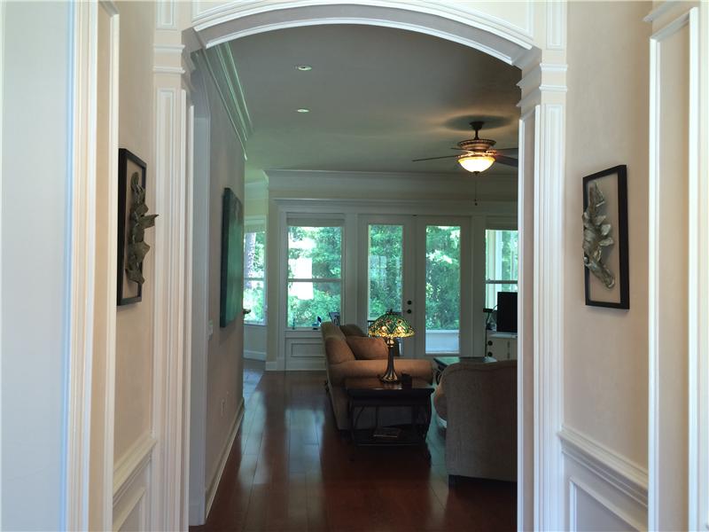 View From Foyer to Great Room