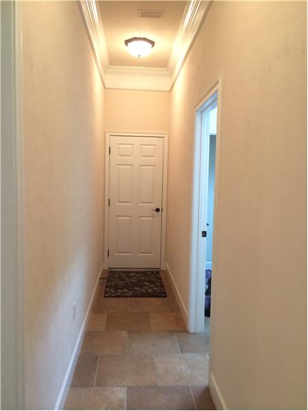 Hallway to Laundry Room & Gararge