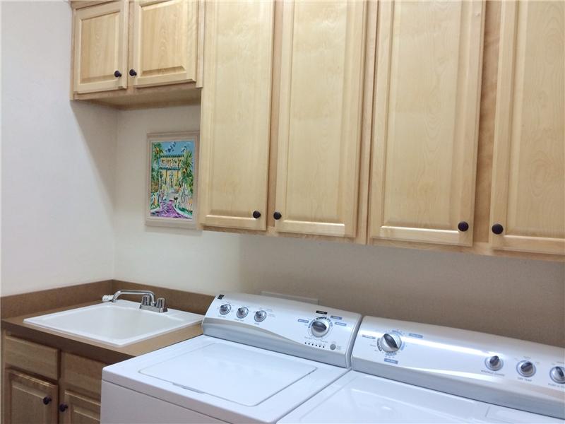 Laundry Room with Storage