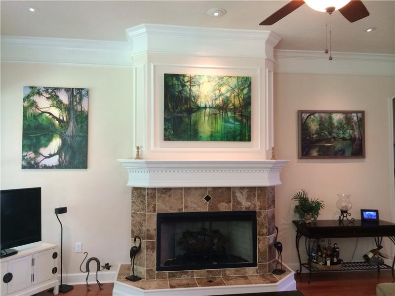 Great Room Gas Fireplace