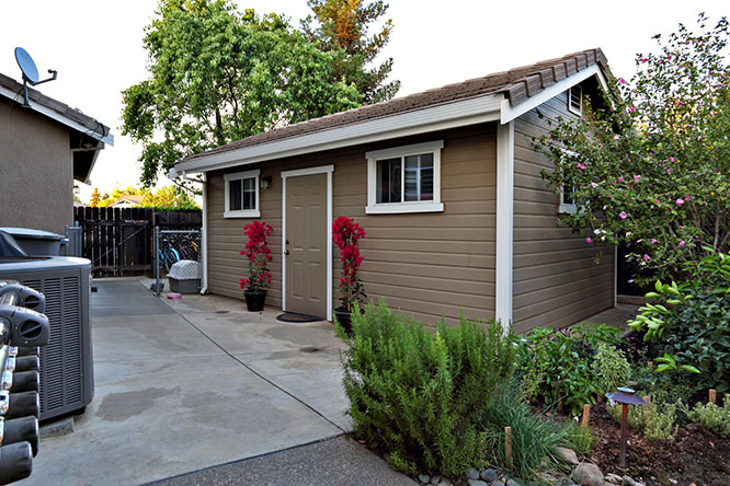 Dream Man Cave - 12x20 Shed W/ Shelving, Lighting, A/C, Electrical Ports & Phone Jack~
