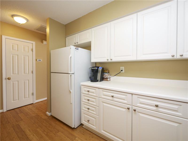 Abundant cabinetry and counterspace