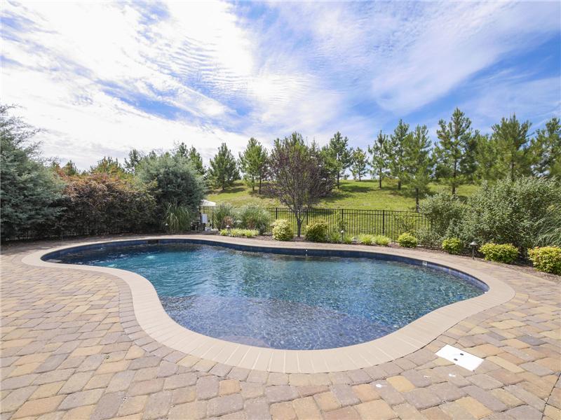 Lush landscaping and privacy