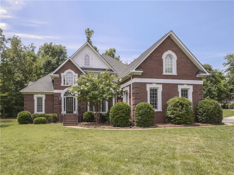 Full-brick home with three-car garage