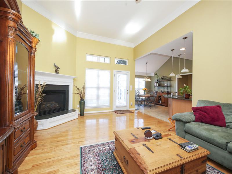 Open floor plan with great room at heart of home