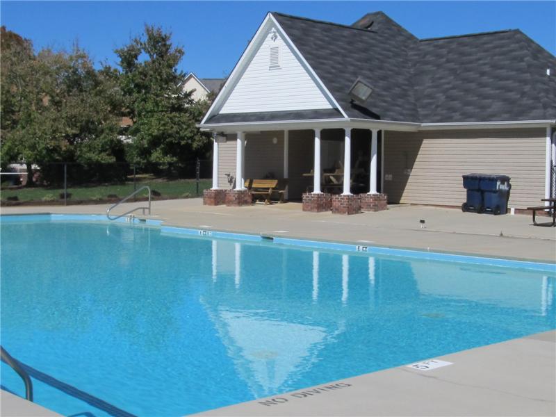 Community pool and clubhouse
