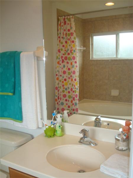 Master Bathroom. Garden tub/shower combo