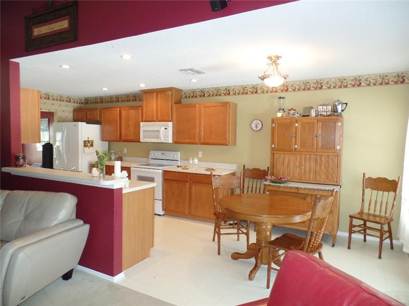 Looking into Kitchen from Gathering Room 