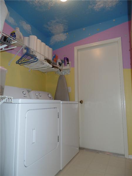 Whimsical Laundry Room