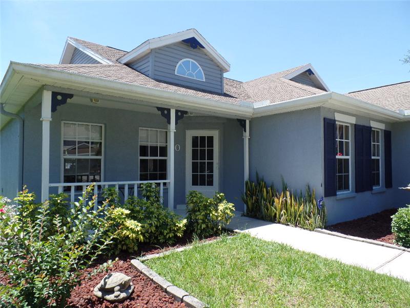 Covered front porch