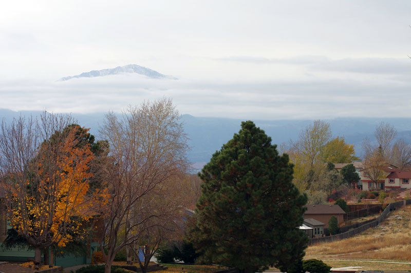 Mountain views!