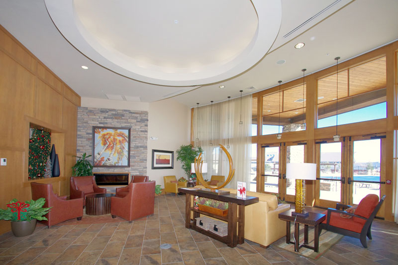 Plenty of space for gatherings