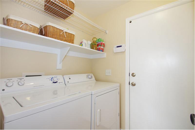 Main level laundry