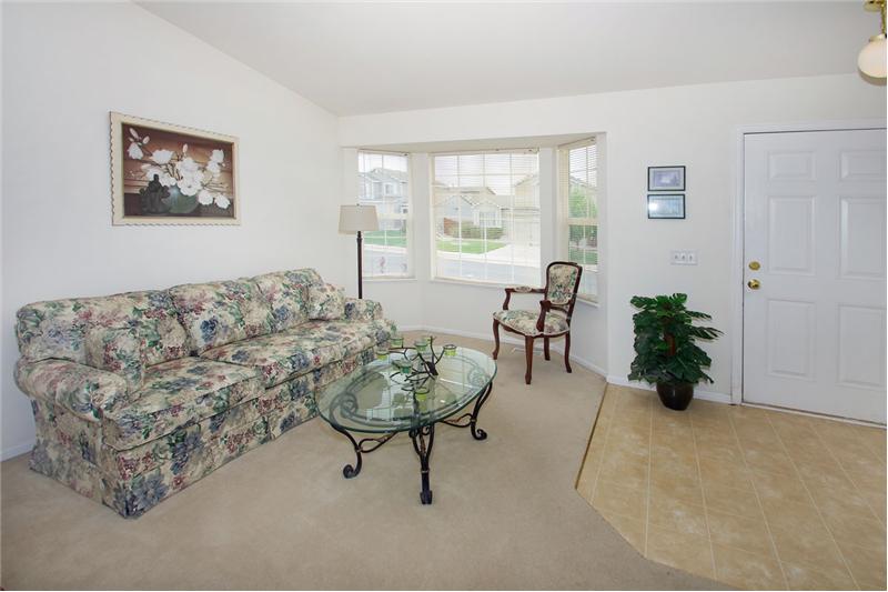 Entry and living room
