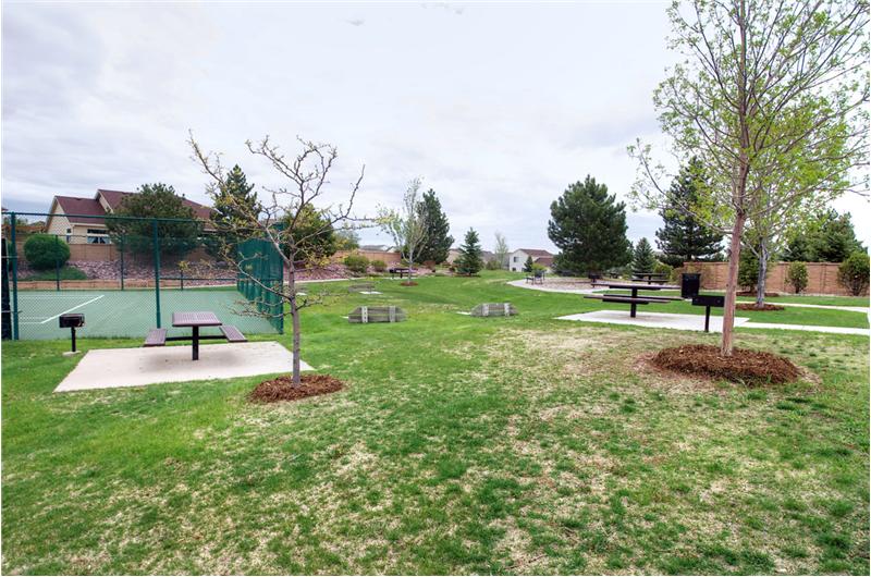 Neighborhood park and BBQ area 