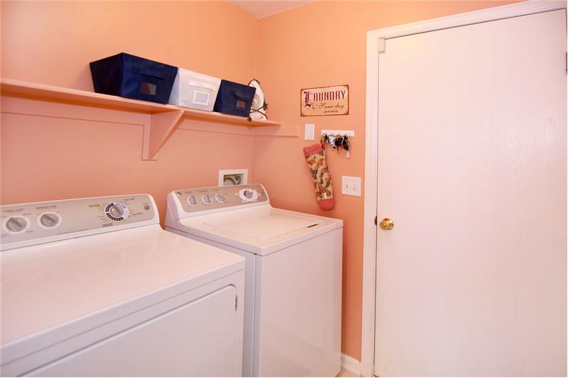 Main level laundry