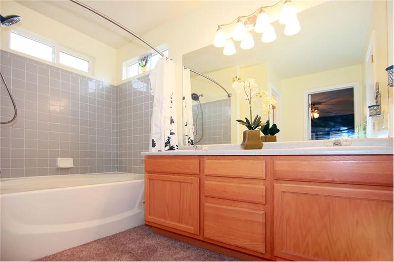 Master Bath with Garden Tub, Double Sinks, and Walk in closet