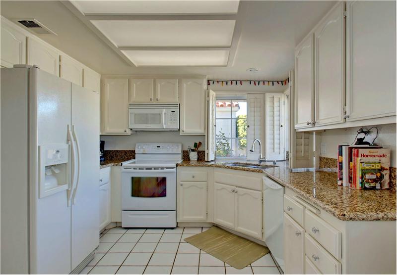 Kitchen with Granite Counters