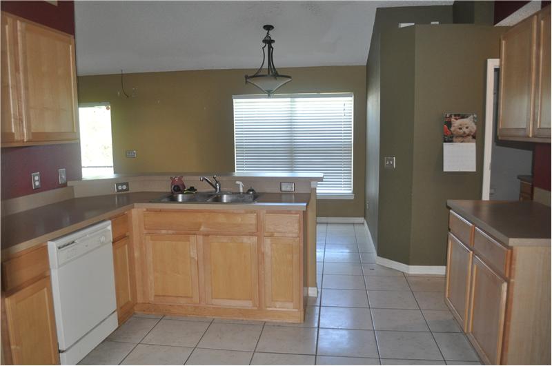Kitchen viewing the breakfast nook.
