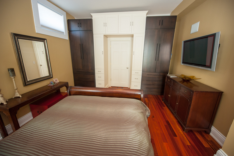 Owners Suite - Master Bedroom with custom cabinetry