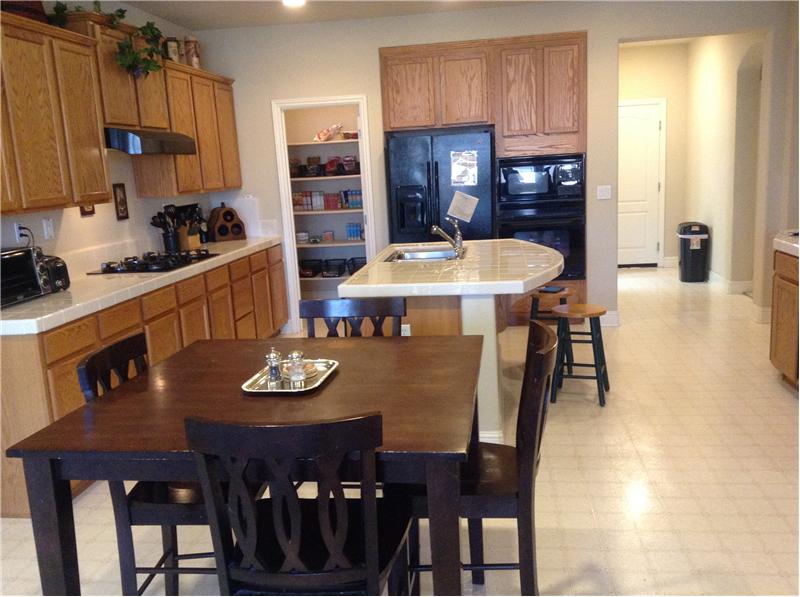 breakfast area
