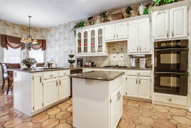 The remodeled kitchen is a cook's dream!