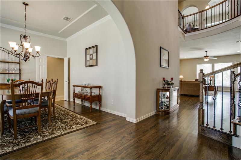 Entry with Wood floors