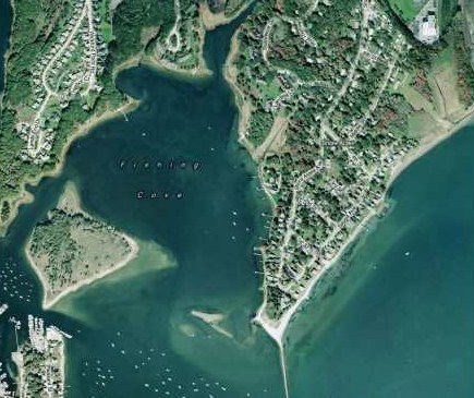 Aerial View of Fishing Cove 