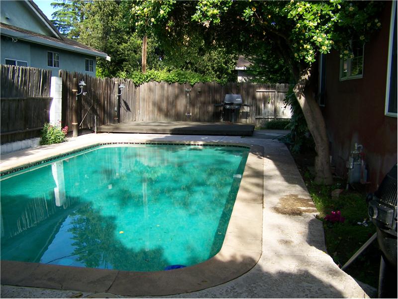 Pool and deck