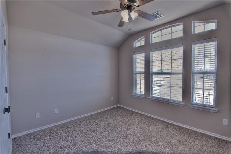 BEDROOM W/EYE BROW WINDOW