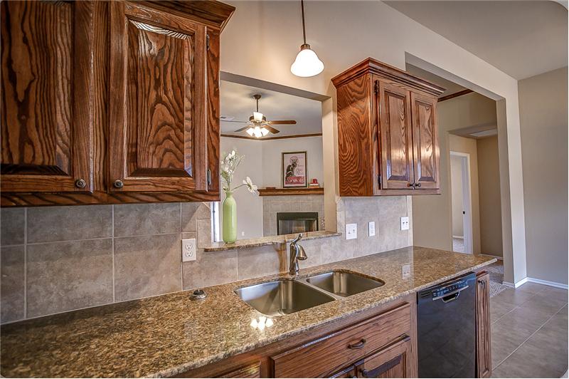 KITCHEN WITH PASS THROUGH WINDOW 