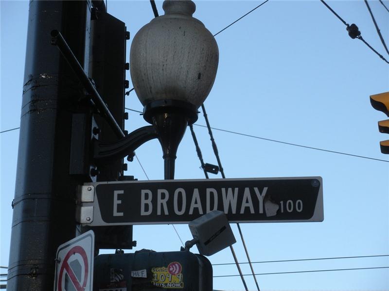 Building is located at East Broadway & Main in the heart of one of the most vibrant, eclectic & hip places in Vancouver!