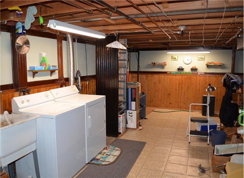 Basement Laundry