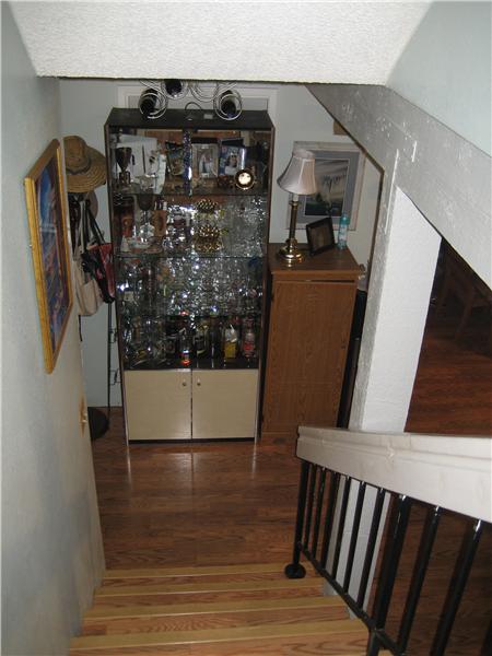 Stairs Down to Front Entry 