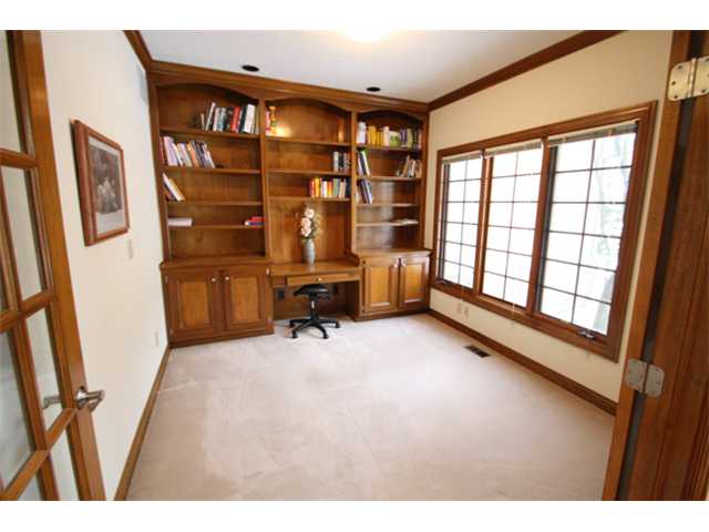 Executive Office/Suite:  Beautiful custom built in desk in this large 1st flr executive office